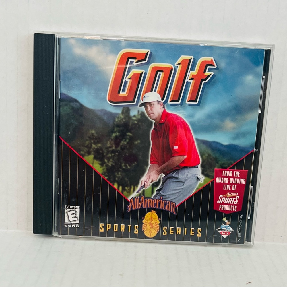 Sierra Golf All American Sports Series CD rom Game